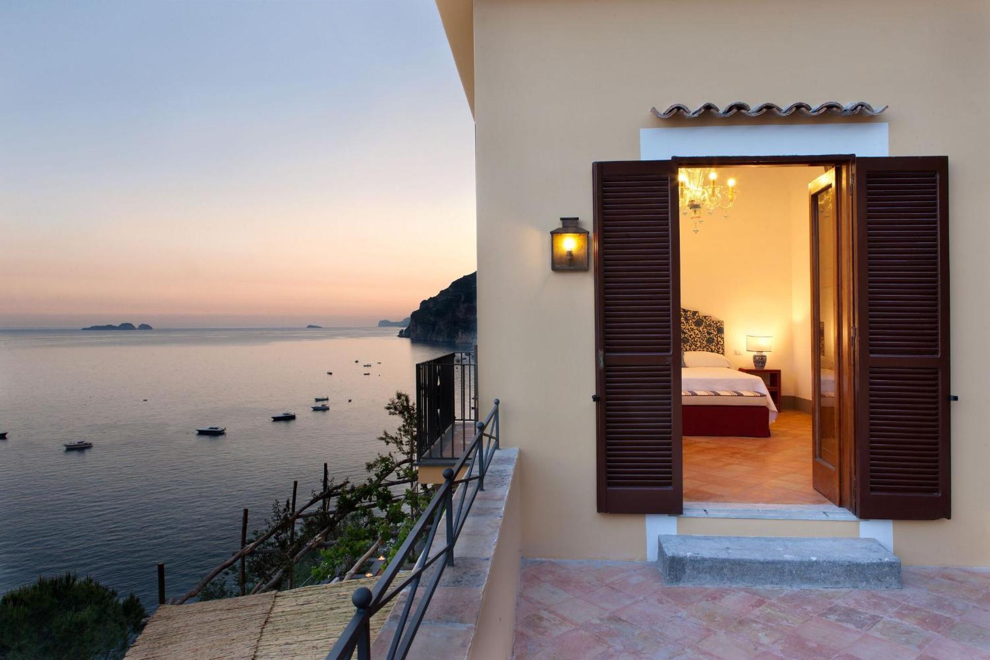 Torre Sponda - Casa Grande, Private Beach Positano Eksteriør billede