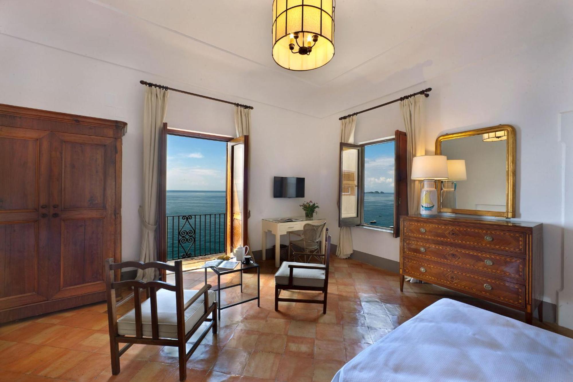 Torre Sponda - Casa Grande, Private Beach Positano Eksteriør billede