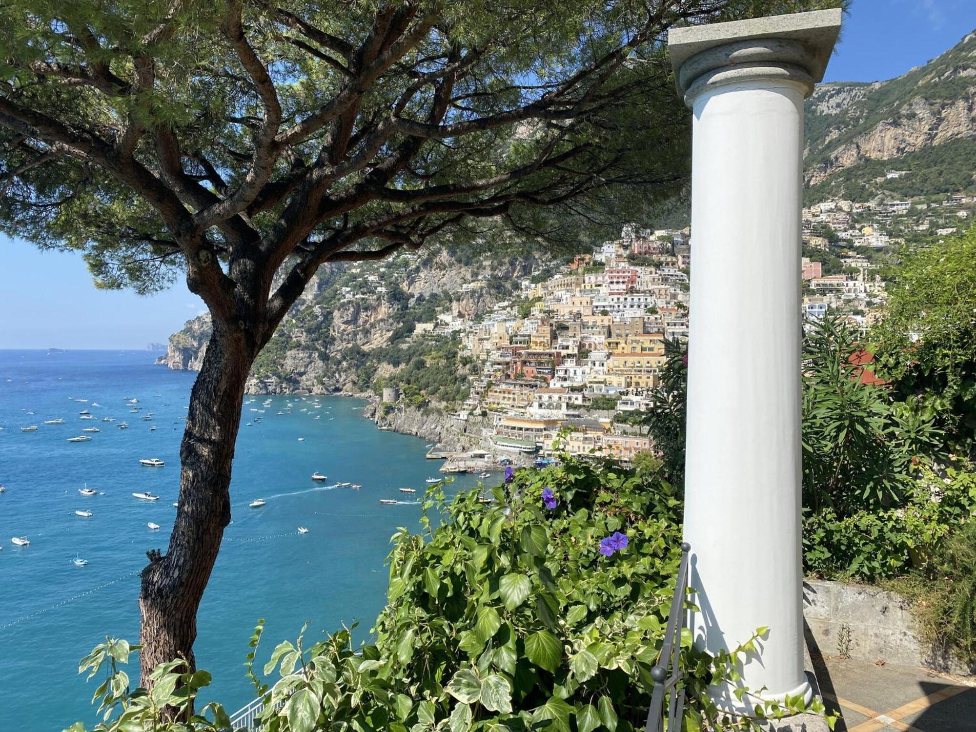 Torre Sponda - Casa Grande, Private Beach Positano Eksteriør billede